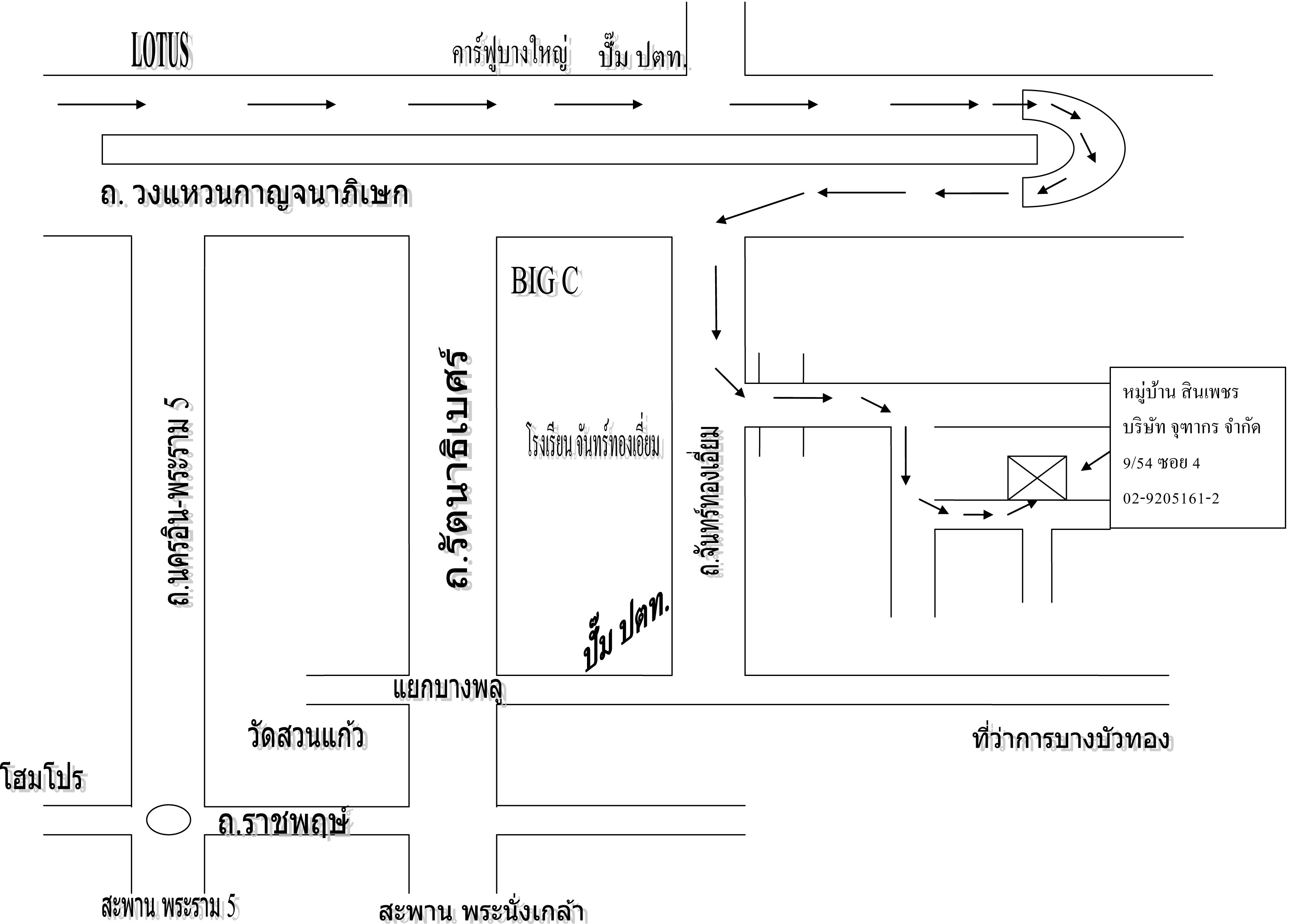 แผนที่ จุฑากร เทรดดิ้ง